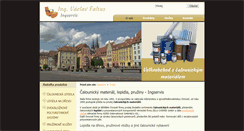 Desktop Screenshot of ingservis.cz